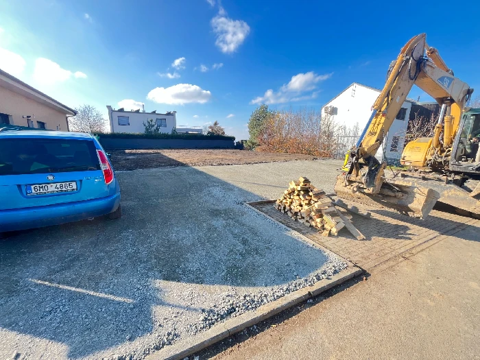 Stavba RD Droždín 4